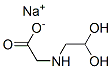 SODIUM DIHYDROXYETHYLGLYCINATE 구조식 이미지