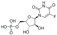 1-(5-포스포-베타-D-아라비노푸라노실)-5-플루오로우라실 구조식 이미지