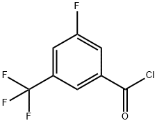3-фтор-5-(трифторметил) бензоилхлорида структурированное изображение