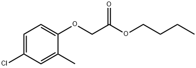 MCPA-1-BUTYL ESTER 구조식 이미지