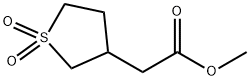 3-Thiopheneacetic acid,tetrahydro-, methyl ester, 1,1-dioxide 구조식 이미지