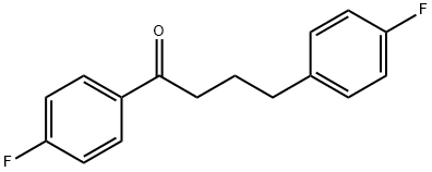 4'-fluoro-4-(4-fluorophenyl)butyrophenone Structure