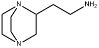 1,4-디아자비시클로[2.2.2]옥탄-2-에탄아민(9CI) 구조식 이미지