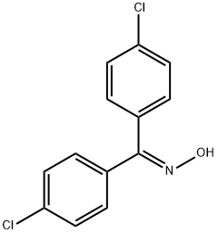 N-[Bis(4-chlorophenyl)methylene]hydroxylamine Structure