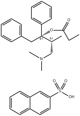 PROPOXYPHENE나프실레이트 구조식 이미지