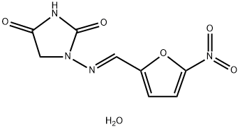 Nitrofurantoin1-Hydrate Structure