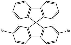 2,7-Dibromo-9,9'-spiro-bifluorene 구조식 이미지