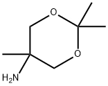 1,3-디옥산-5-아민,2,2,5-트리메틸- 구조식 이미지