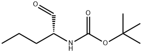 카르밤산,(1-포르밀부틸)-,1,1-디메틸에틸에스테르,(R)-(9CI) 구조식 이미지