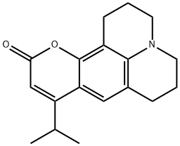 COUMARIN 480 D  DYE CONTENT 99 Structure