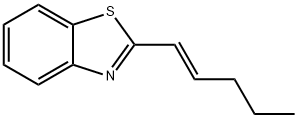 벤조티아졸,2-(1E)-1-펜테닐-(9CI) 구조식 이미지