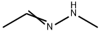 Acetaldehyde methyl hydrazone Structure