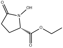 Proline, 1-hydroxy-5-oxo-, ethyl ester (9CI) Structure