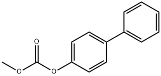 Carbonic acid methylbiphenyl-4-yl ester Structure