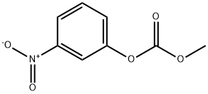 Carbonic acid methyl 3-nitrophenyl ester Structure
