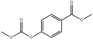 탄산메틸[p-(메톡시카르보닐)페닐]에스테르 구조식 이미지