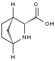 (1S,3R,4R)-2-azabicyclo[2.2.1]heptane-3-carboxylic acid 구조식 이미지
