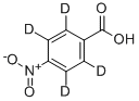 4-NITROBENZOIC-D4 ACID Structure