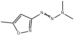 Isoxazole, 3-(3,3-dimethyl-1-triazenyl)-5-methyl- (9CI) 구조식 이미지