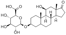 11B-HYDROXYETIOCHOLANOLONE GLUCURONIDE Structure