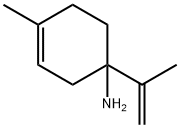 3-Cyclohexen-1-amine,  4-methyl-1-(1-methylethenyl)- Structure