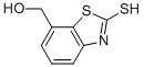 7-HYDROXYMETHYL-2-MERCAPTOBENZOTHIAZOLE Structure