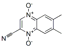 2-Quinoxalinecarbonitrile, 6,7-dimethyl-, 1,4-dioxide (9CI) Structure