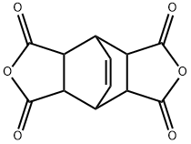 Bicyclo[2.2.2]oct-7-ene-2,3,5,6-tetracarboxylic acid dianhydride 구조식 이미지
