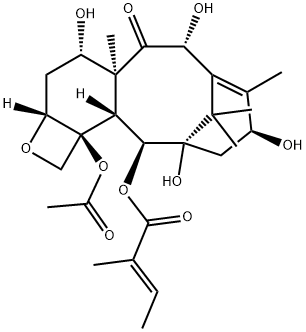 2-Debenzoyl-2-tigloyl 10-DAB Structure