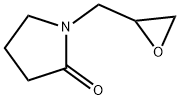 1-(2-OXIRANYLMETHYL)-2-PYRROLIDINONE Structure