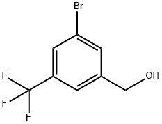 3-BROMO-5-(TRIFLUOROMETHYL)BENZYL ALCOHOL 구조식 이미지