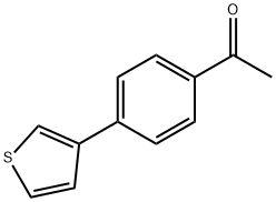 1-(4-THIOPHEN-3-YL-PHENYL)-ETHANONE Structure