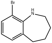 9-브로모-2,3,4,5-테트라하이드로-1H-벤조[B]아제핀염산염 구조식 이미지