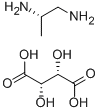 (S)-(-)-DIAMINOPROPANE TARTARIC ACID Structure