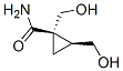 Cyclopropanecarboxamide, 1,2-bis(hydroxymethyl)-, cis- (9CI) Structure