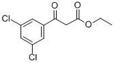 3-(3,5-DICHLOROPHENYL)-3-옥소-프로피온산에틸에스테르 구조식 이미지