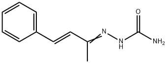 (4-phenylbut-3-en-2-ylideneamino)urea Structure