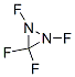 Tetrafluorodiaziridine Structure