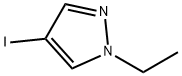 1H-피라졸,1-에틸-4-요오도- 구조식 이미지