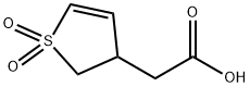 (1,1-DIOXIDO-2,3-DIHYDROTHIEN-3-YL)ACETIC ACID Structure