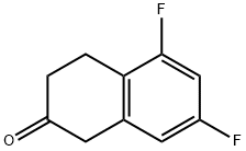 5,7-Difluoro-2-tetralone Structure
