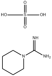 PIPERIDINE-1-CARBOXAMIDINE HEMISULFATE Structure