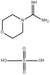 MORPHOLINE-4-CARBOXAMIDINE HEMISULFATE 구조식 이미지