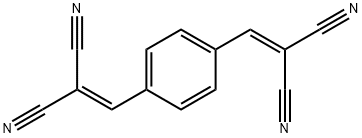 2-[[4-(2,2-dicyanoethenyl)phenyl]methylidene]propanedinitrile Structure