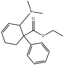 ethyl 2-(dimethylamino)-1-phenylcyclohex-3-ene-1-carboxylate Structure