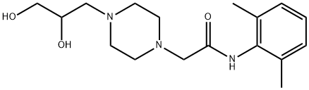 O-Desaryl Ranolazine Structure