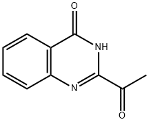 2-아세틸-4(3H)-퀴나졸리논 구조식 이미지