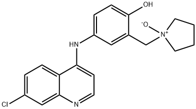 Amopyroquine N-Oxide Structure