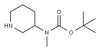 3-N-BOC-3-(METHYLAMINO)PIPERIDINE Structure