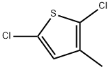 2,5-Dichloro-3-methylthiophene 구조식 이미지